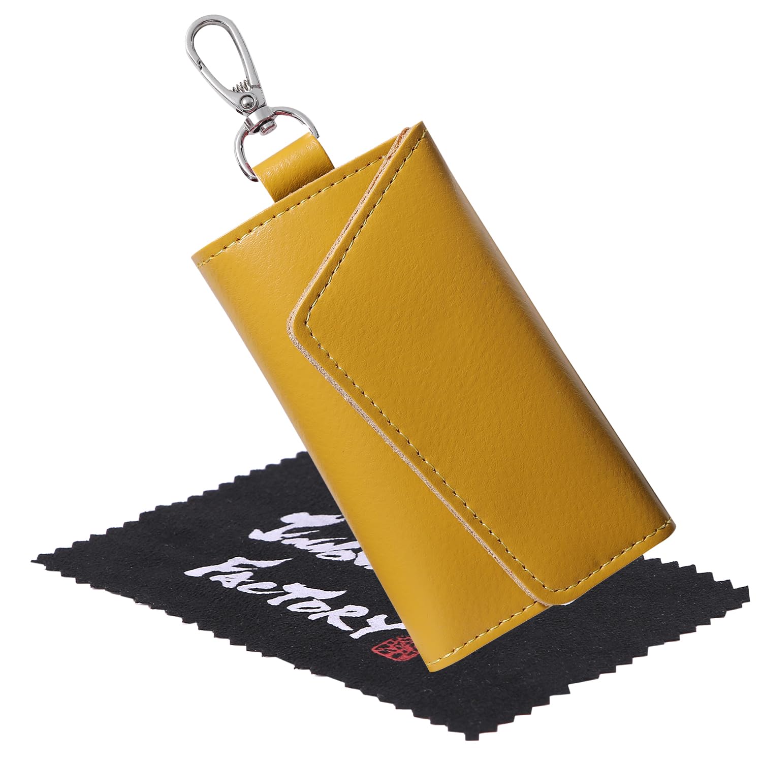 Amazon | [INNOVATION FACTORY] キーケース 本革 三つ折り 6連